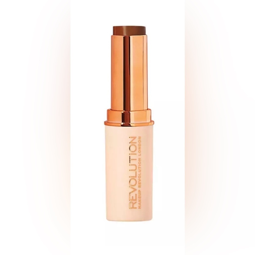 1 Piece - REVOLUTION Fast Base Stick Foundation New Sealed - dark shade F17